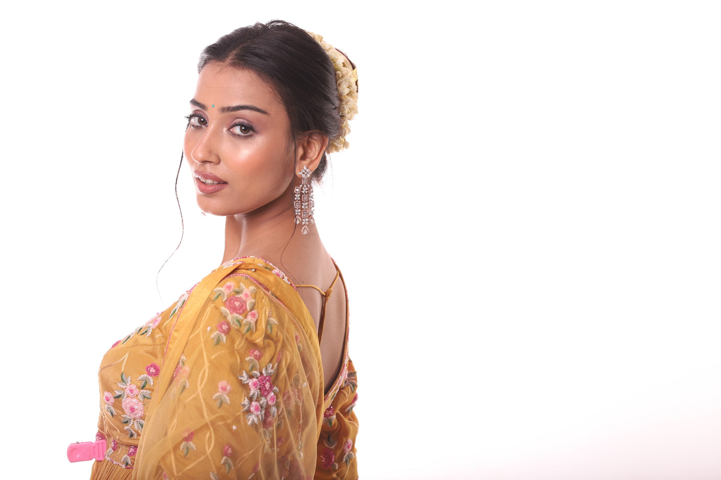 Mustard Yellow Anarkali