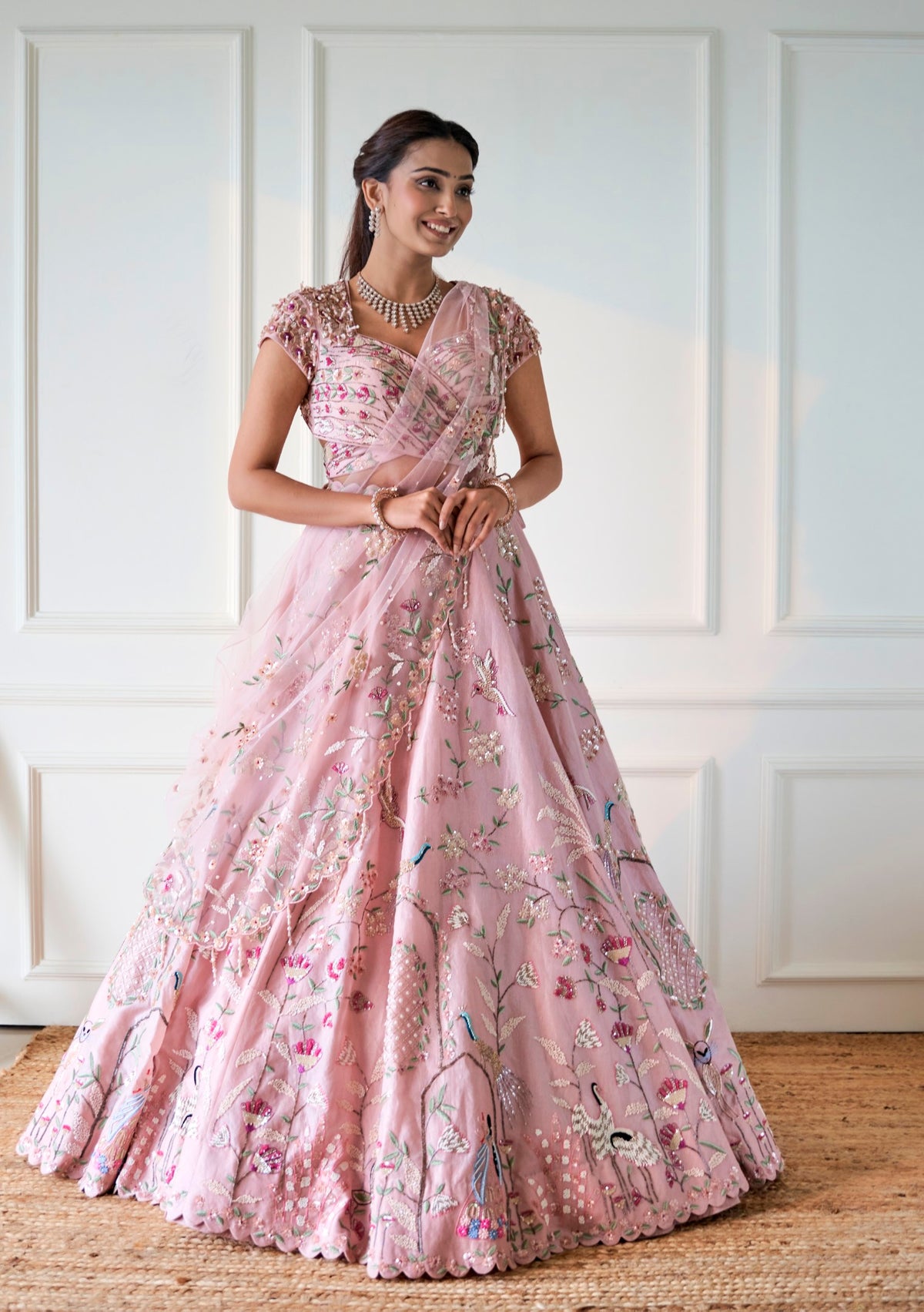 Pink Lehenga Set
