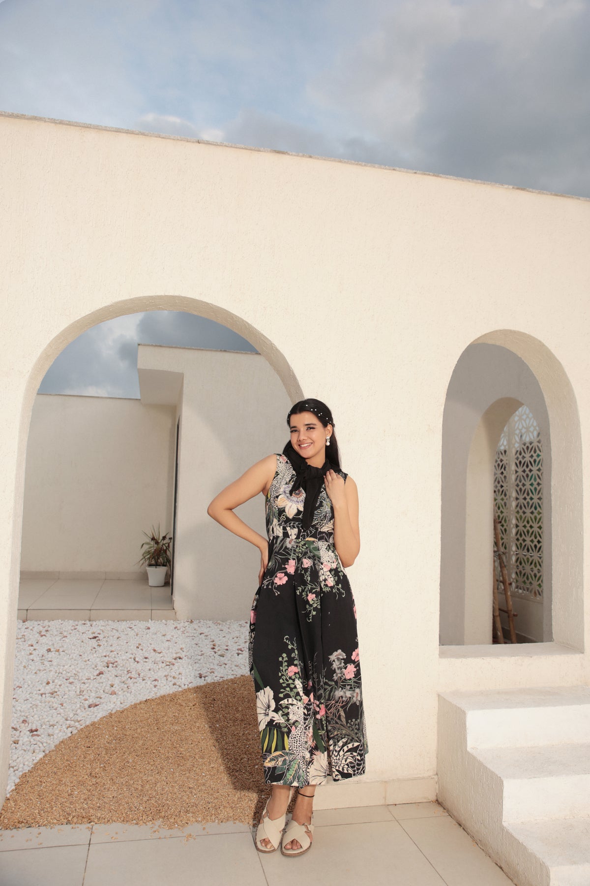 Black Middy Dress