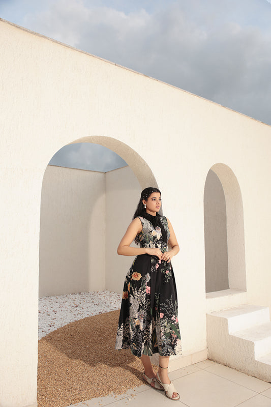 Black Middy Dress