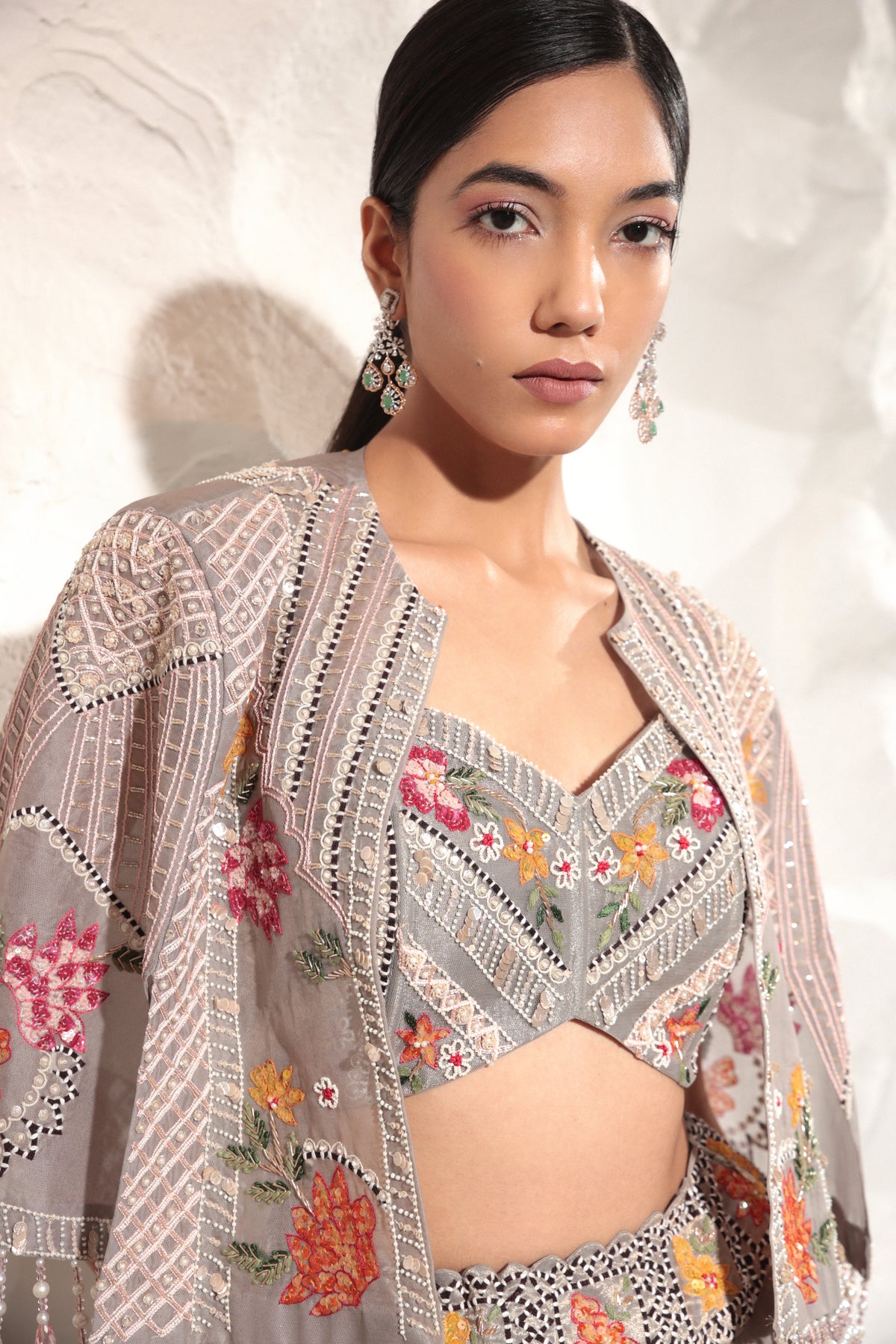 Cape Set Lehenga