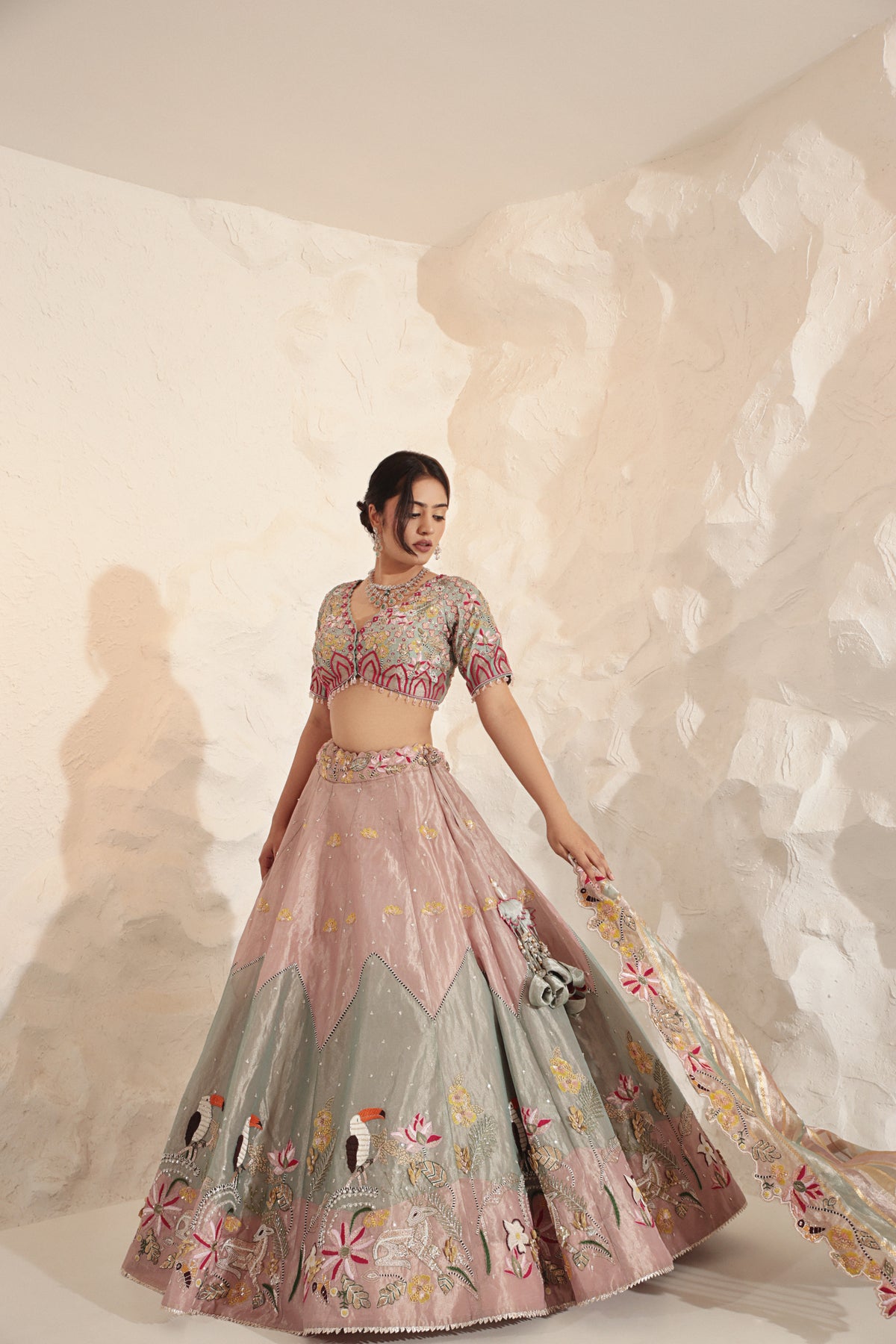 Muti-Color Lehenga Set