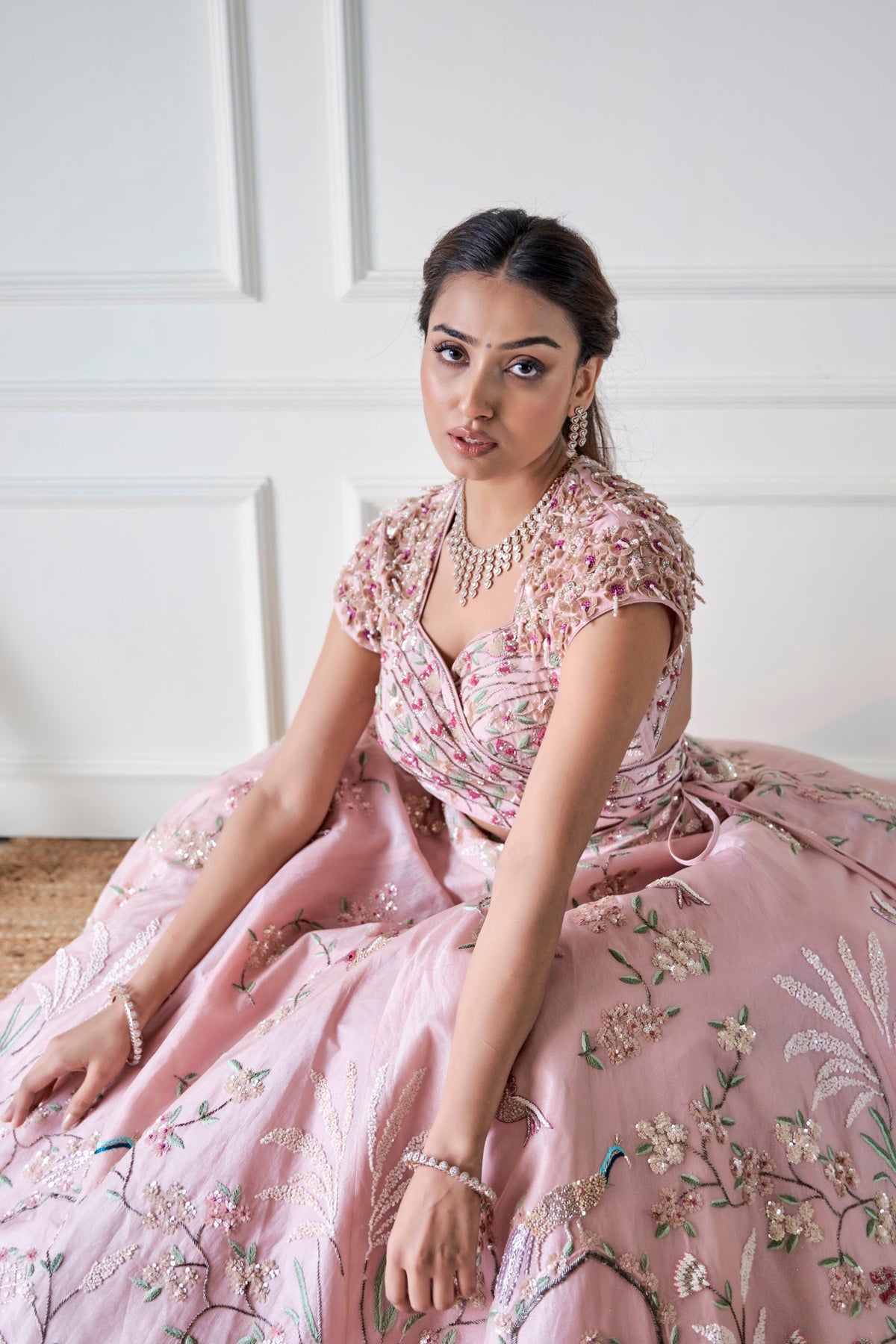 Pink Lehenga Set