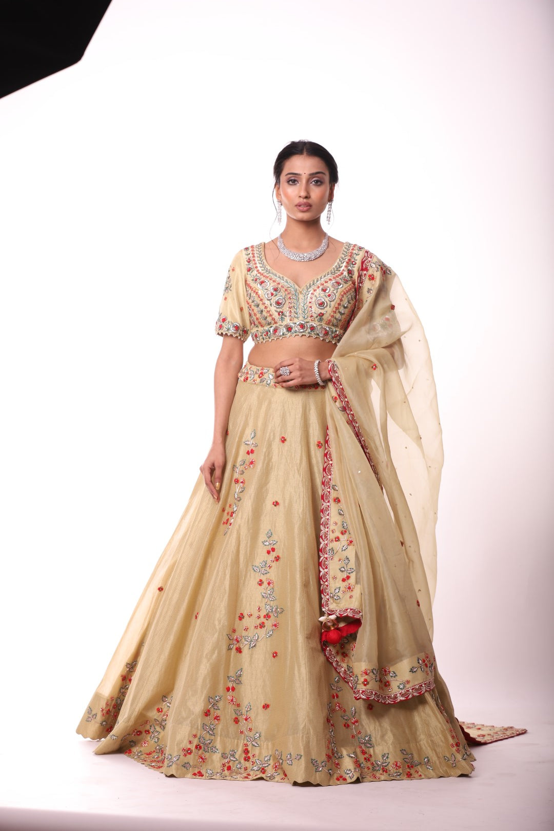 Lemon Yellow Lehenga Set