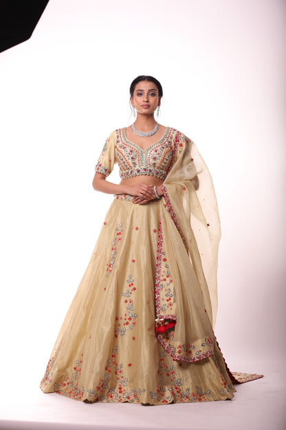 Lemon Yellow Lehenga Set
