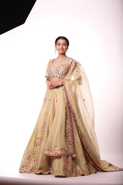 Lemon Yellow Lehenga Set