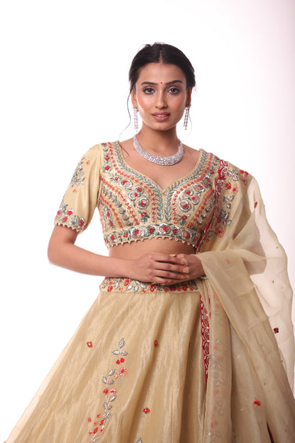 Lemon Yellow Lehenga Set