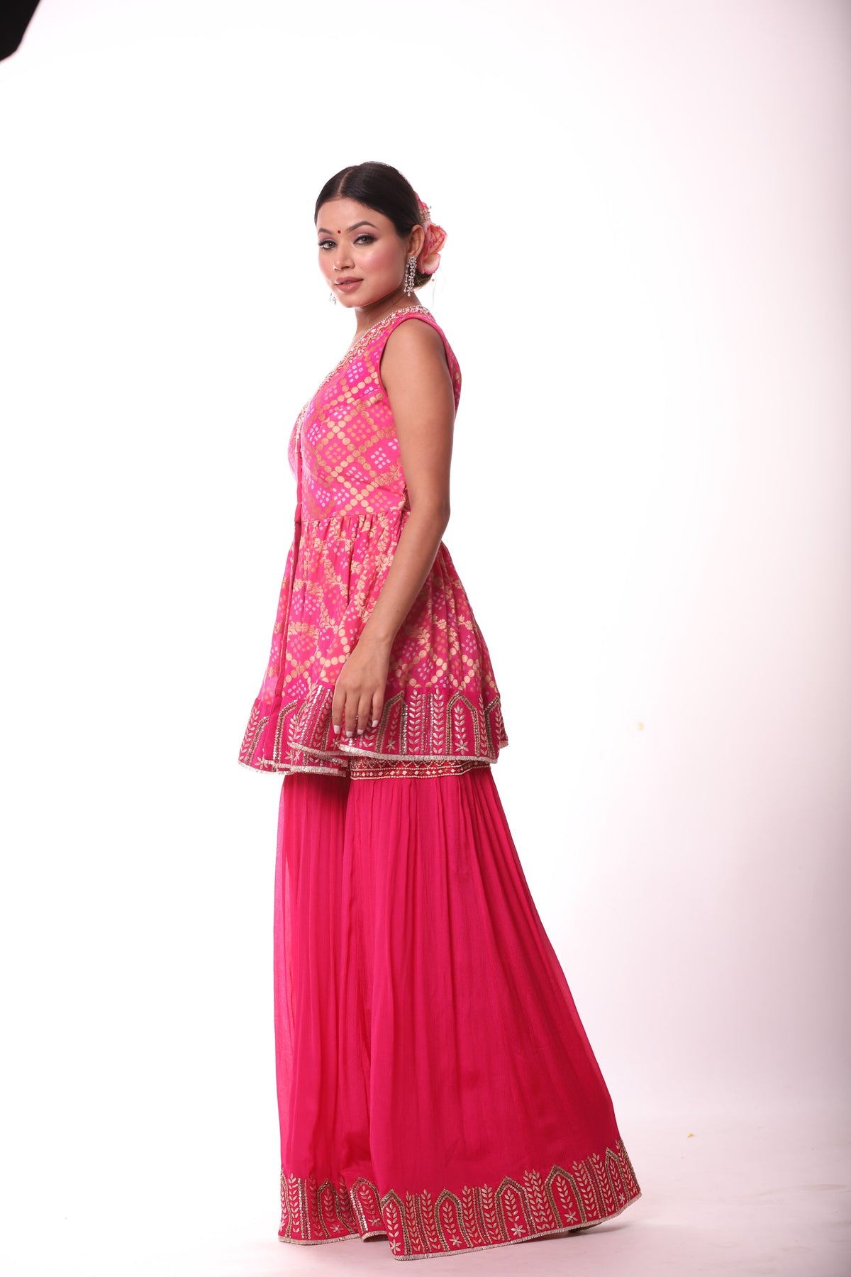 Bandhani Sharara Set
