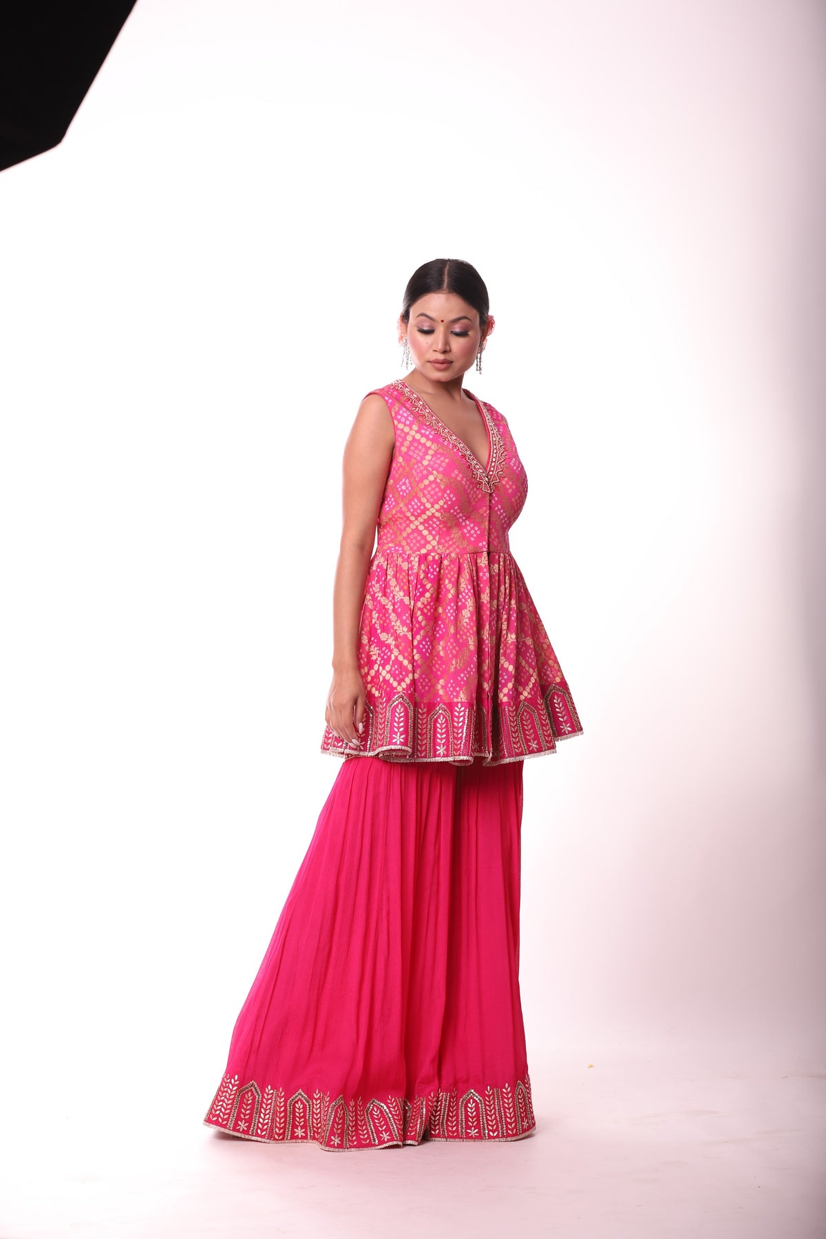Bandhani Sharara Set