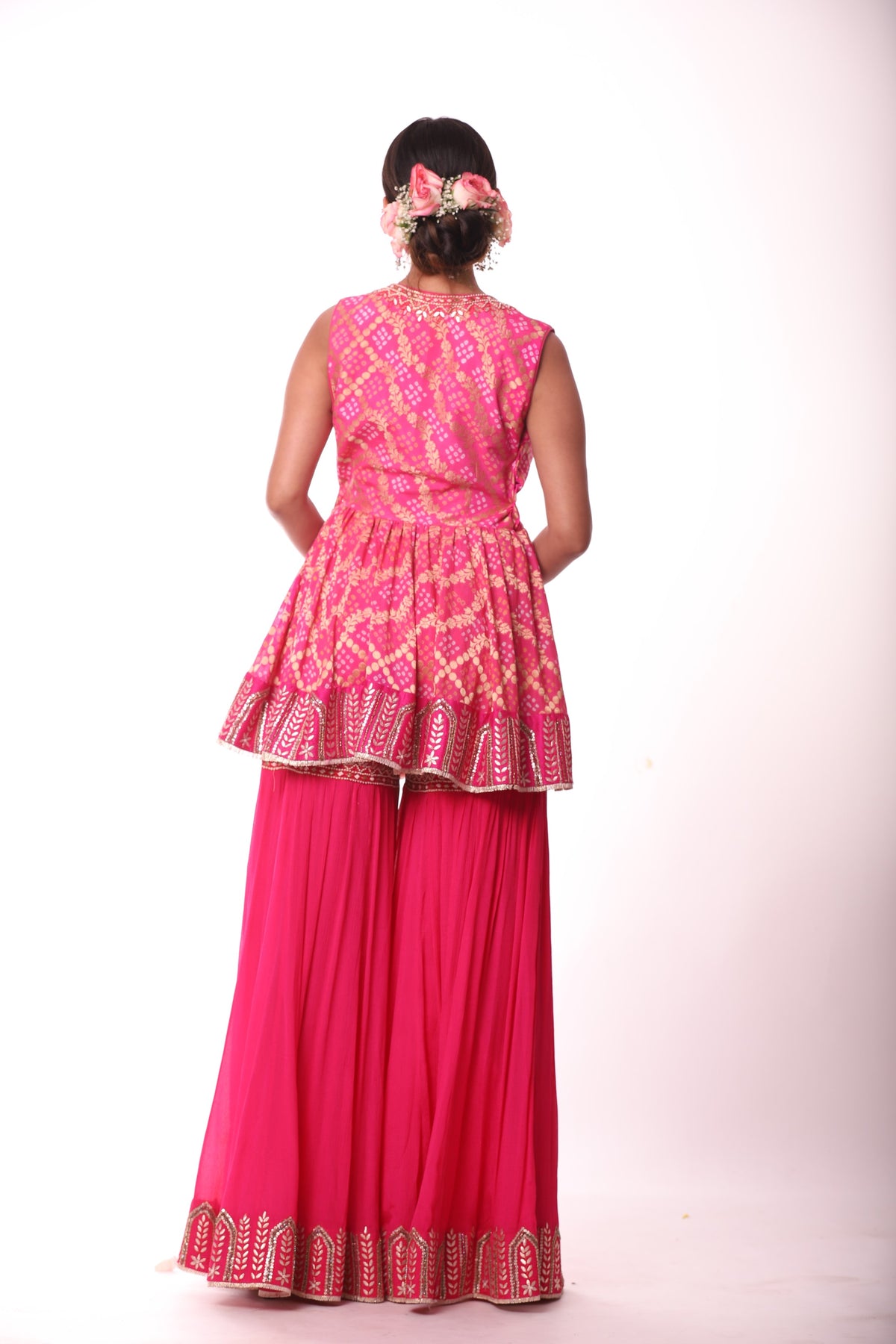Bandhani Sharara Set