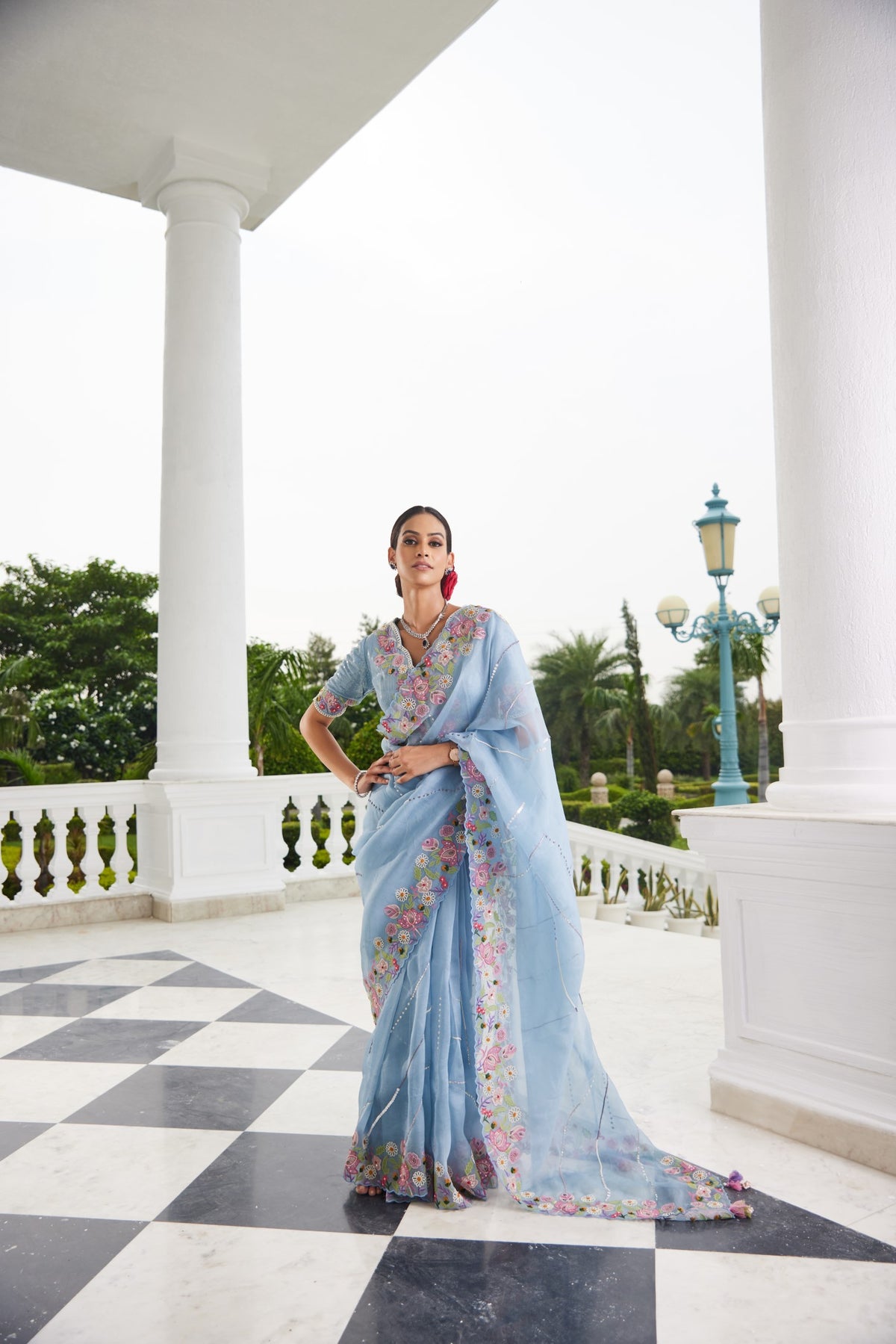 Organza Saree