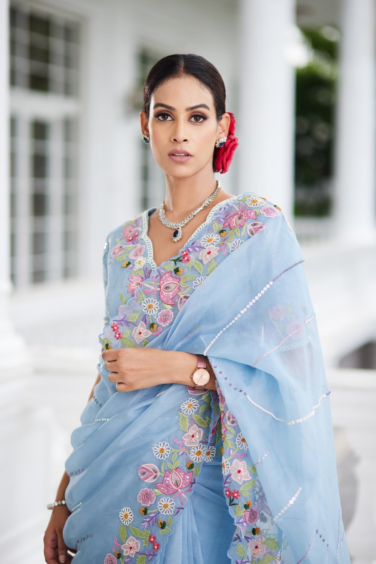 Organza Saree