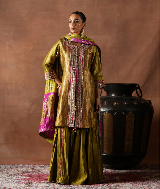 Classic Brocade Kurta Set