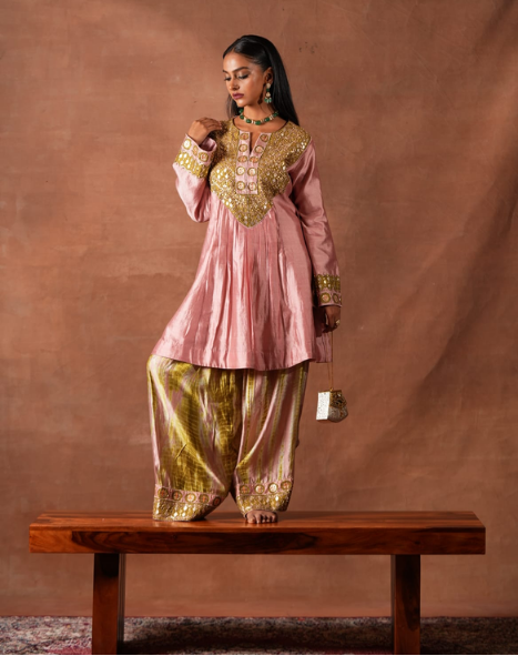 The Shibori Kurta Set