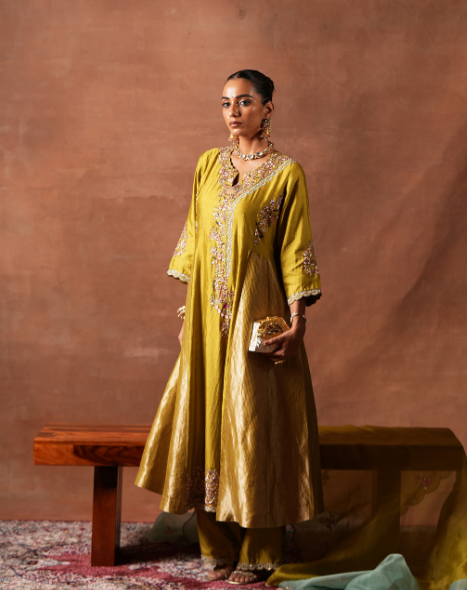 A-lined Kurta Set